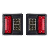 2PCS LED Tail Light Kit 6670284 Compatible With Bobcat Skid Steer Loader S100 S130 S150 S160 S175 S185 S205 S220 S250 S300 S330 S450 S510 S530 S550
