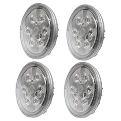 4PCS Par36 Sealed Beam LED Tractor Lights Round Flood Light LED Work Light 12V For John Deere Tractor 4430 3010 Offroad