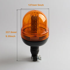 12V Amber Flashing Light LED Beacon Lights For Tractor Truck Forklift