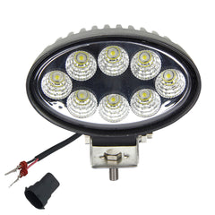 20W Oval Flood LED Work Light Upper Cab LIGHT For KUBOTA TRACTOR Combines