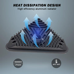 2PCS 30W LED Light Kit Headlights 7259523, 7259524, 6718042, 6718043For Bobcat 751 753 763 773 863 864 873 883