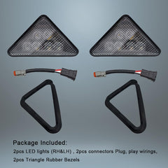 Complete LED Light Kit For Bobcat Skid Steer, Frong LED Headlight, Rear Reverse LED Tail Lights