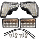 Complete LED Light Kit for Bobcat Skid Steer, 12V DC LED Headlights offroad LED Work Light