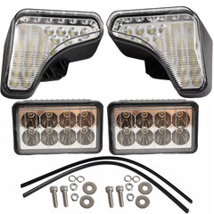 Complete LED Light Kit for Bobcat Skid Steer, 12V DC LED Headlights offroad LED Work Light