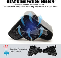 RH & LH LED Headlight Kit 7251341 7251340 For Bobcat A770 S450 S510 S530 S550 S570 S590 S595 S630 S650 S740 S750 S770 S850 T450 T550 T590 T595 T630 T650 T740 T750 T770 T870