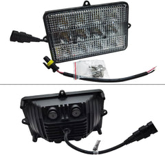 4x6 inch 60W Agricultural Flush Mount LED Headlight For John Deere Combines, Cotton Pickers, Harvesters and Windrowers