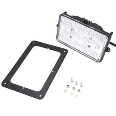 4x6 Inch LED Rectangular Headlight Hi-lo Beam 12V/24V 4800 Lumen Agriculture Work Light Compatible With Gleaner Combine C62, R40, R42, R50, R52, R60, R62, R70, R72