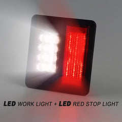 Complete LED Light Kit For Bobcat Skid Steer, Frong LED Headlight, Rear Reverse LED Tail Lights