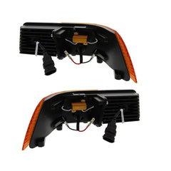 RH&LH Front roof LED Corner Amber Warning Light With Work Light For Case/IH Tractors