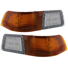 RH&LH Front roof LED Corner Amber Warning Light With Work Light For Case/IH Tractors